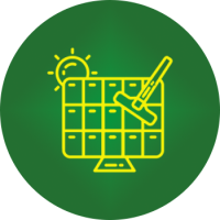 Limpeza de placas solares